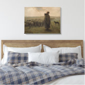 Hirtin | 1862-63 leinwanddruck (Insitu (Schlafzimmer))