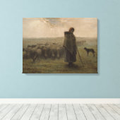Hirtin | 1862-63 leinwanddruck (Insitu (Holzboden))