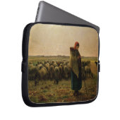 Hirtin mit ihrer Flock, 1863 Laptopschutzhülle (Vorne Rechts)