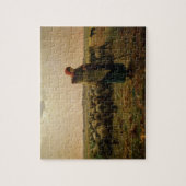 Hirtin mit ihrer Flock, 1863 Puzzle (Vertikal)