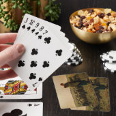 Hirtin mit ihrer Flock, 1863 Spielkarten (In Situ)