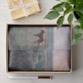 Hirtin mit ihrer Flock, Jean-Francois Millet Seidenpapier (Geschenk)