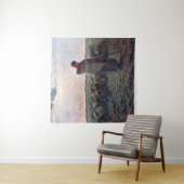 Hirtin mit ihrer Flock, Jean-Francois Millet Wandteppich (Beispiel)