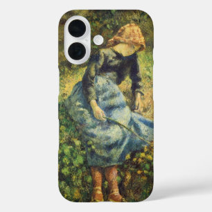 Hirtin von Camille Pissarro, Vintage Fine Art iPhone 16 Hülle