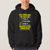 His and Her Computer Sys Administrator Relationshi Hoodie (Vorderseite)