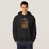 His Fight Is My Fight Best Friend Leukemia Awarene Hoodie (Vorne ganz)