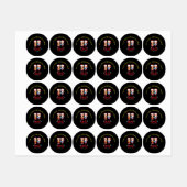 His & Hers Christmas Cheer Etiketten (Blatt)