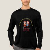 HIS & HERS CHRISTMAS CHEER Tri-Blend SHIRT (Vorderseite)