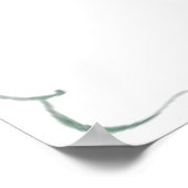 His Hers Theirs | Watercolor Signature Cocktail Poster (Ecke)