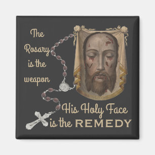 His Holy Face is the REMEDY Magnet