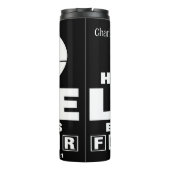 His Love Endures Forever Thermosbecher (Rückseite)