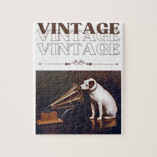 His Master's Voice Vintage Stacked Puzzle