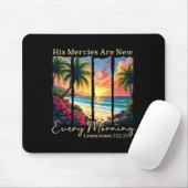 His Mercies Are New Every Morning - Bible Verse Gi Mousepad (Mit Mouse)