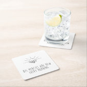 His Mercies Are New Every Morning Rechteckiger Pappuntersetzer (Vor Ort)