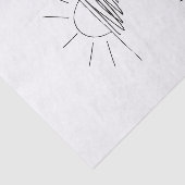 His Mercies Are New Every Morning Seidenpapier (Ausschnitt)