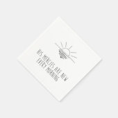 His Mercies Are New Every Morning Serviette (Ecke)