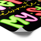 His Mercy Rewrote My Story Merry Christmas Christi Poster (Ecke)