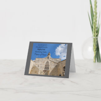 His Name is Wonderful Counselor Card