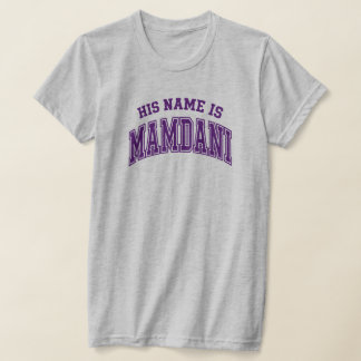 His Name is Zohran Mamdani Meme New York Mayor T-Shirt