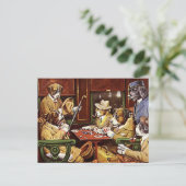 His Station and Four Aces, Postkarte (Stehend Vorderseite)