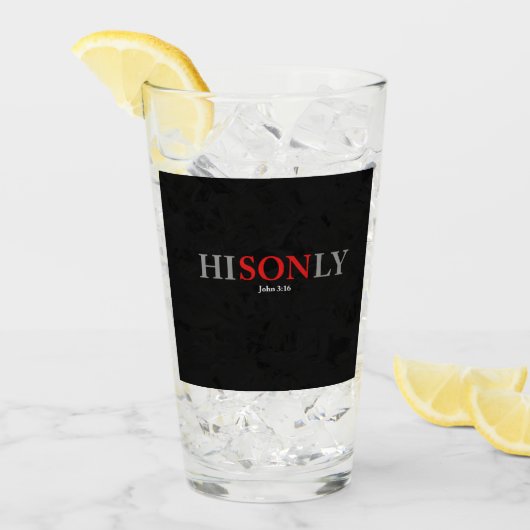 HISONLY Son Glas (Vorderseite Ice)