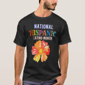 Hispanic Ceremony Month Prideful Latin Spanish Ami T-Shirt (Vorderseite)