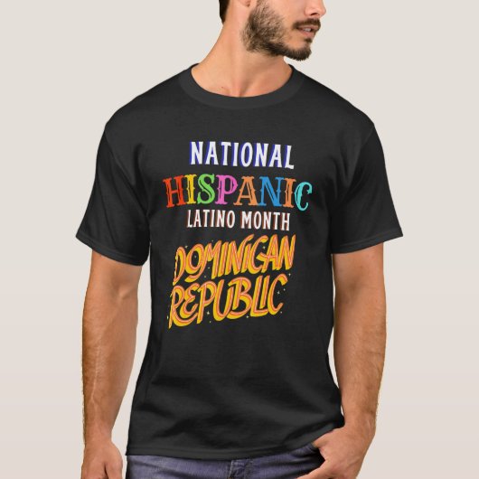 Hispanic Ceremony Month Prideful Latin Spanish Ami T-Shirt (Vorderseite)