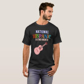 Hispanic Ceremony Month Prideful Latin Spanish Ami T-Shirt (Vorne ganz)