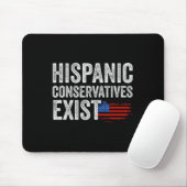 Hispanic Conservatives Exist T-Shirt Republikaner Mousepad (Mit Mouse)