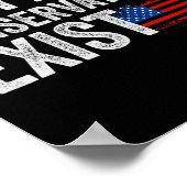 Hispanic Conservatives Exist T-Shirt Republikaner Poster (Ecke)