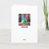 Hispanic Drag Queen Funny Birthday Karte (Rückseite)