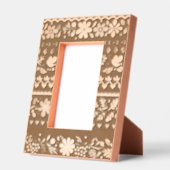 Hispanic Folk Art Inspirierte Blume Geätzte Rahmen (Links)