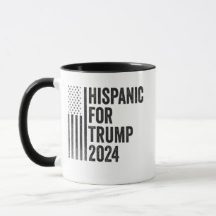 Hispanic für Trump 2024 - Amerikanische Patriotisc Tasse