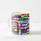 Hispanic Heritage Coffee Tasse Lateinamerikanische (Vorderseite Links)