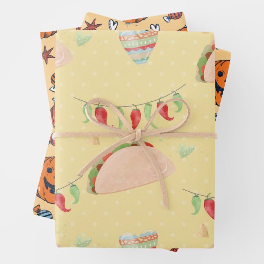 Hispanic Heritage Geschenkpapier Set (Beispiel)