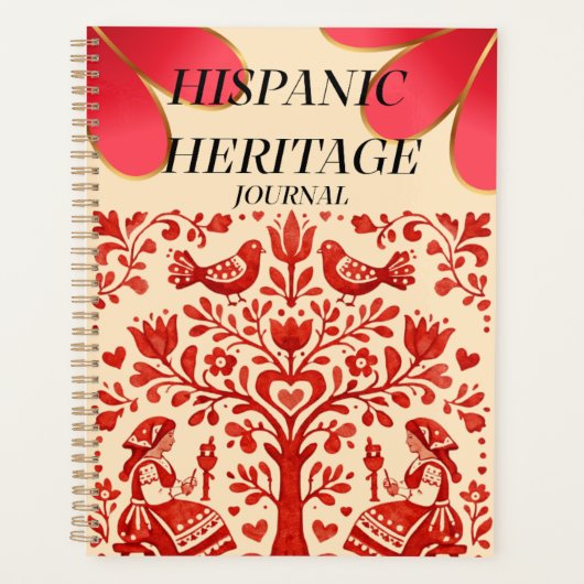 Hispanic Heritage Journal Planer (Vorderseite)