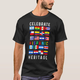 Hispanic Heritage Monat 2022 National Latino Count T-Shirt