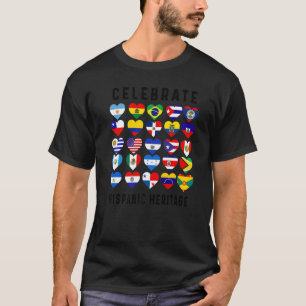 Hispanic Heritage Monat 2022 National Latino Count T-Shirt
