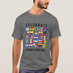 Hispanic Heritage Monat 2022 National Latino Count T-Shirt