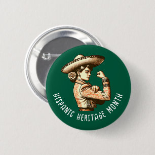 Hispanic Heritage Monat Button
