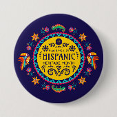 Hispanic Heritage Monat Button (Vorderseite)