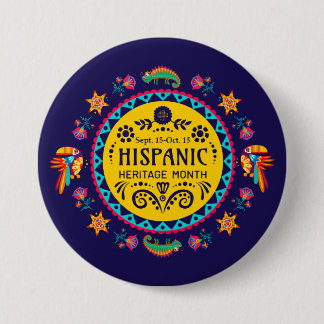 Hispanic Heritage Monat Button