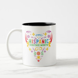 Hispanic Heritage Monat Hispanic Amerikaner Latino Zweifarbige Tasse