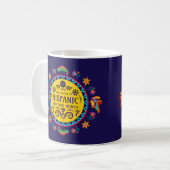 Hispanic Heritage Monat Kaffeetasse (Vorderseite Links)