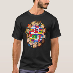 Hispanic Heritage Monat Kinder Junge Mädchen Klein T-Shirt