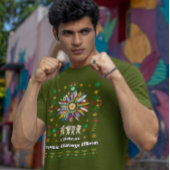 Hispanic Heritage Monat Latino Fahnen Sonnenblume  T-Shirt