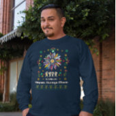 Hispanic Heritage Monat Latino Fahnen Sonnenblume  T-Shirt