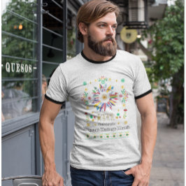 Hispanic Heritage Monat Latino Fahnen Sonnenblume  T-Shirt