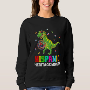 Hispanic Heritage Monat Latino Länder Flaggen Sweatshirt