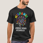 Hispanic Heritage Monat Lehrer T-Shirt (Vorderseite)